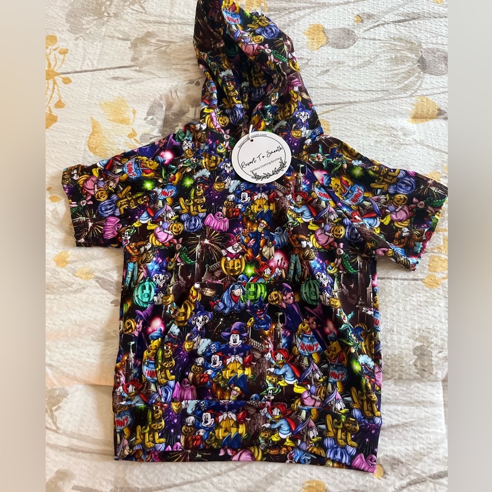 NWT French Terry 4T Halloween Disney